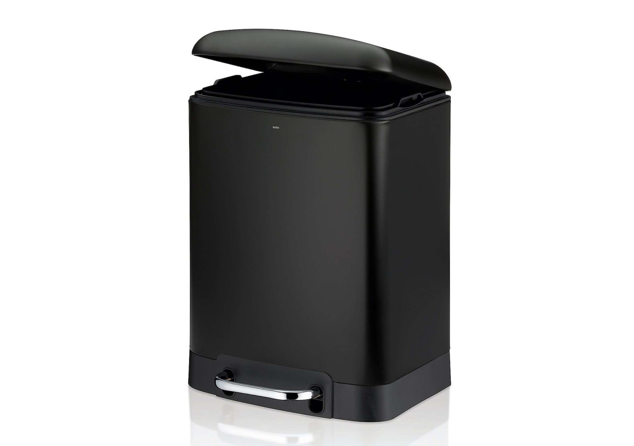 Poubelle Davino avec Pédale - 6 L, Design Élégant - KE 229756 - Kela Badkamer
