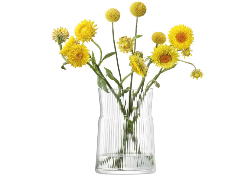 Bougeoir Gio Line 18,5 cm - Avec bougie de sécurité - LS 569845 - L.S.A.