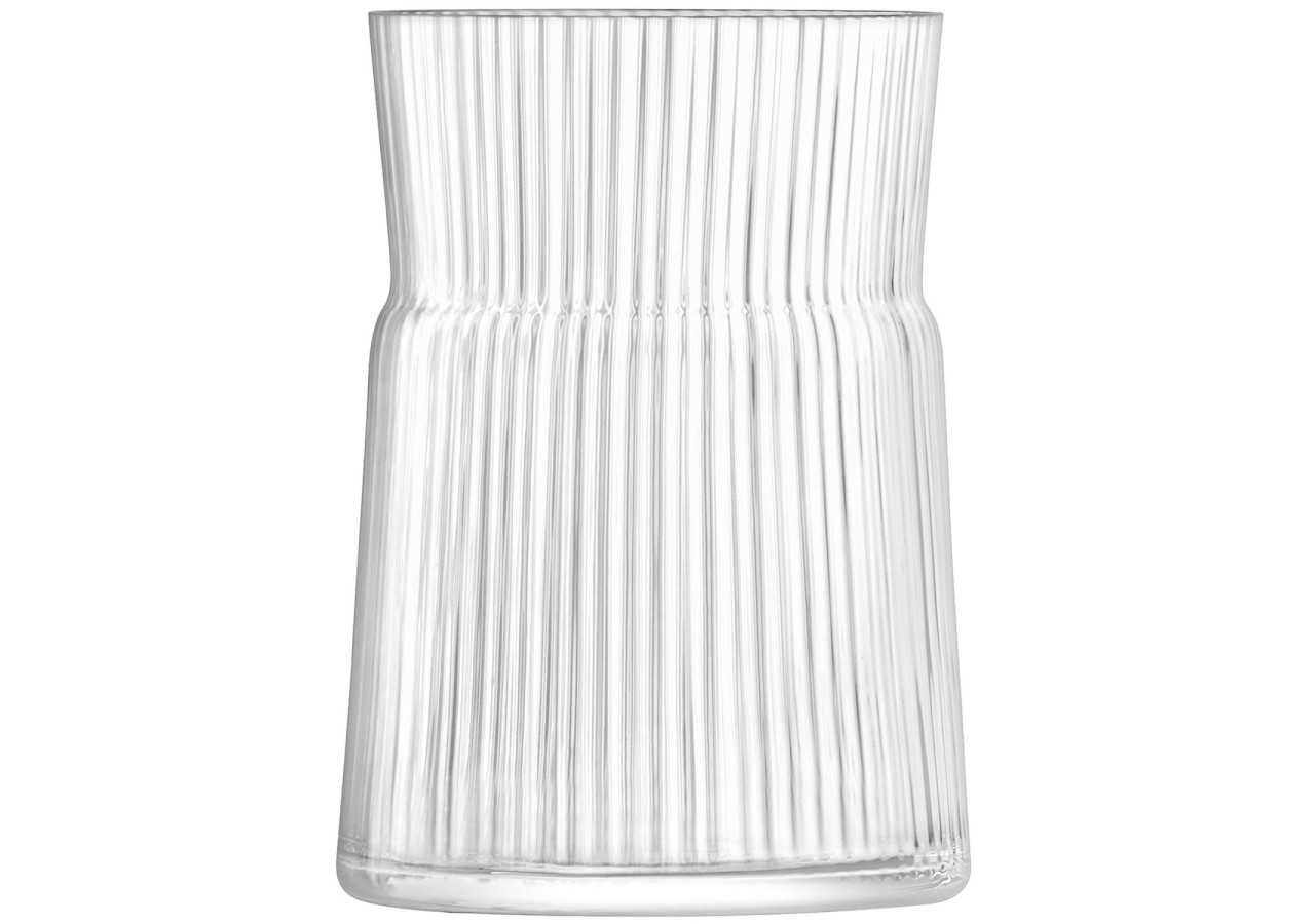 Bougeoir Gio Line 18,5 cm - Avec bougie de sécurité - LS 569845 - L.S.A.