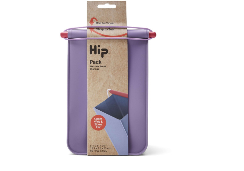 Sac à lunch réutilisable Medium - Silicone BPA-free - HI 206155 - HIP