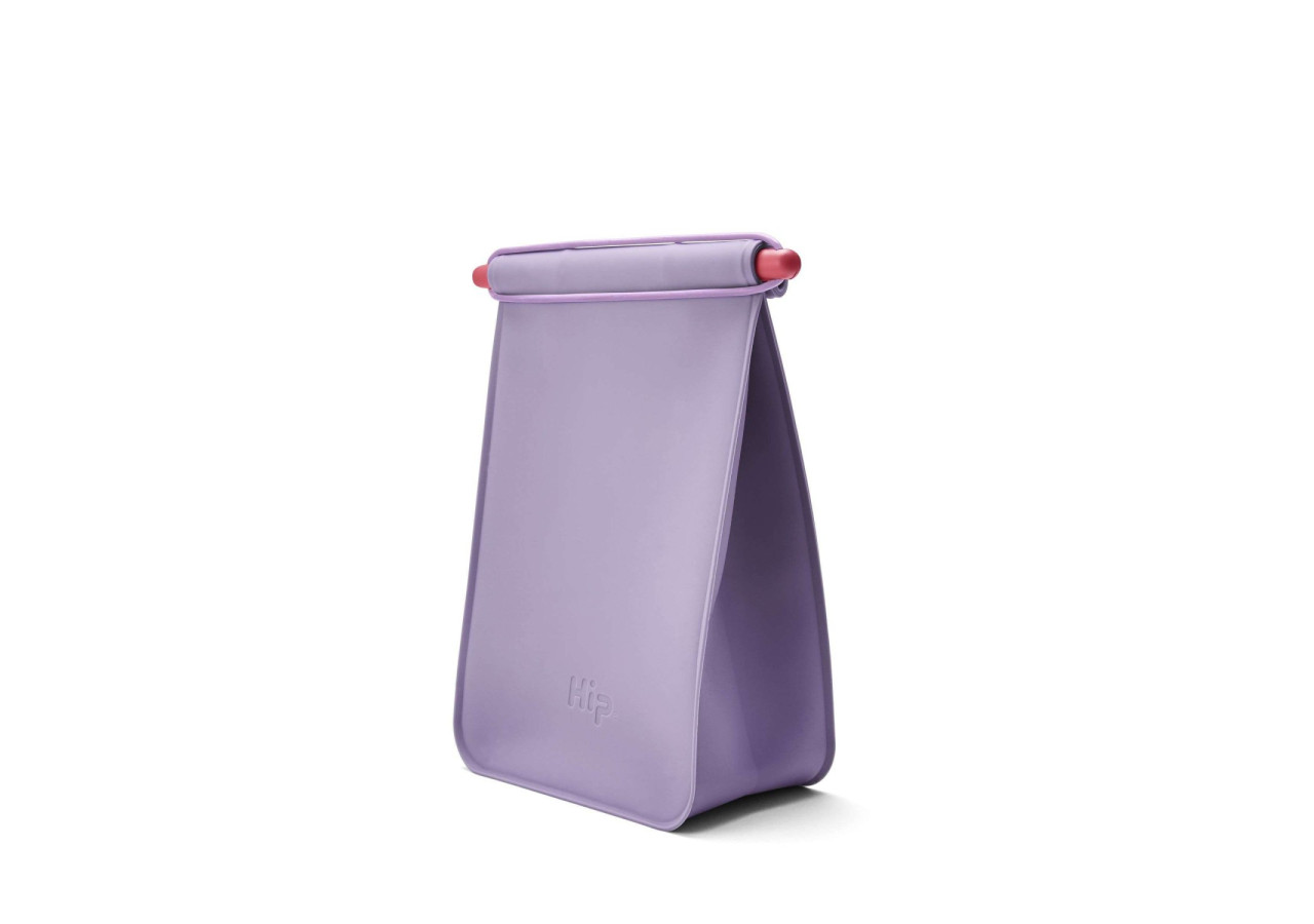 Sac à lunch réutilisable Medium - Silicone BPA-free - HI 206155 - HIP