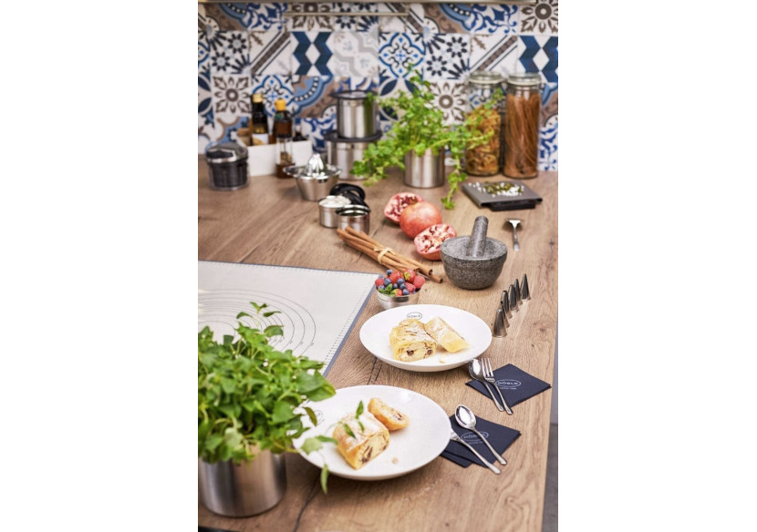 Mortier en Granit 340 ml - Outil Idéal pour Pesto et Sauces - RS 129789 - Rösle Keuken Mortier en Granit 340 ml - Outil Idéal pour Pesto et Sauces - RS 129789 - Rösle Keuken