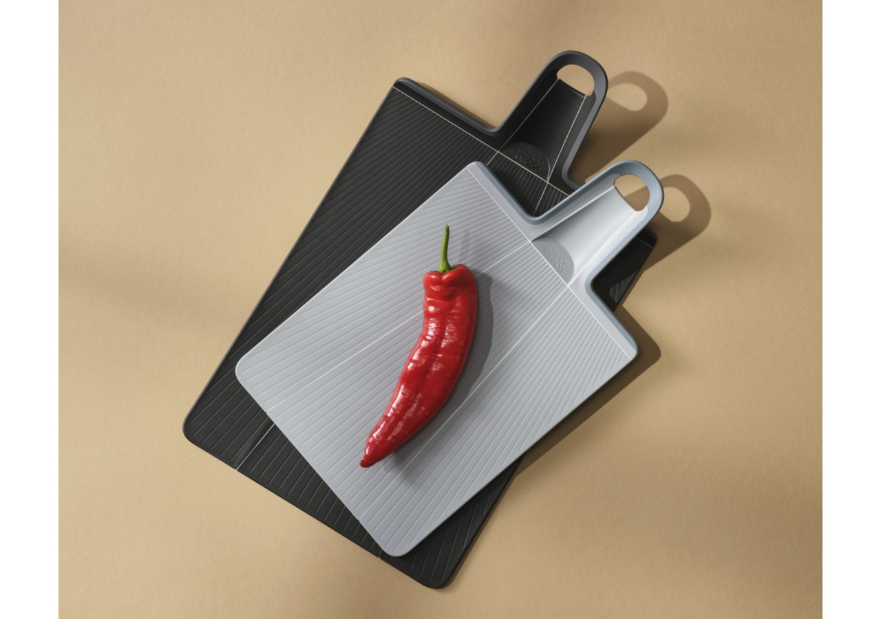 Planche à Découper Chop2Pot Plus - Pliable, Grande, Noire - JJ 005097 - Joseph Joseph