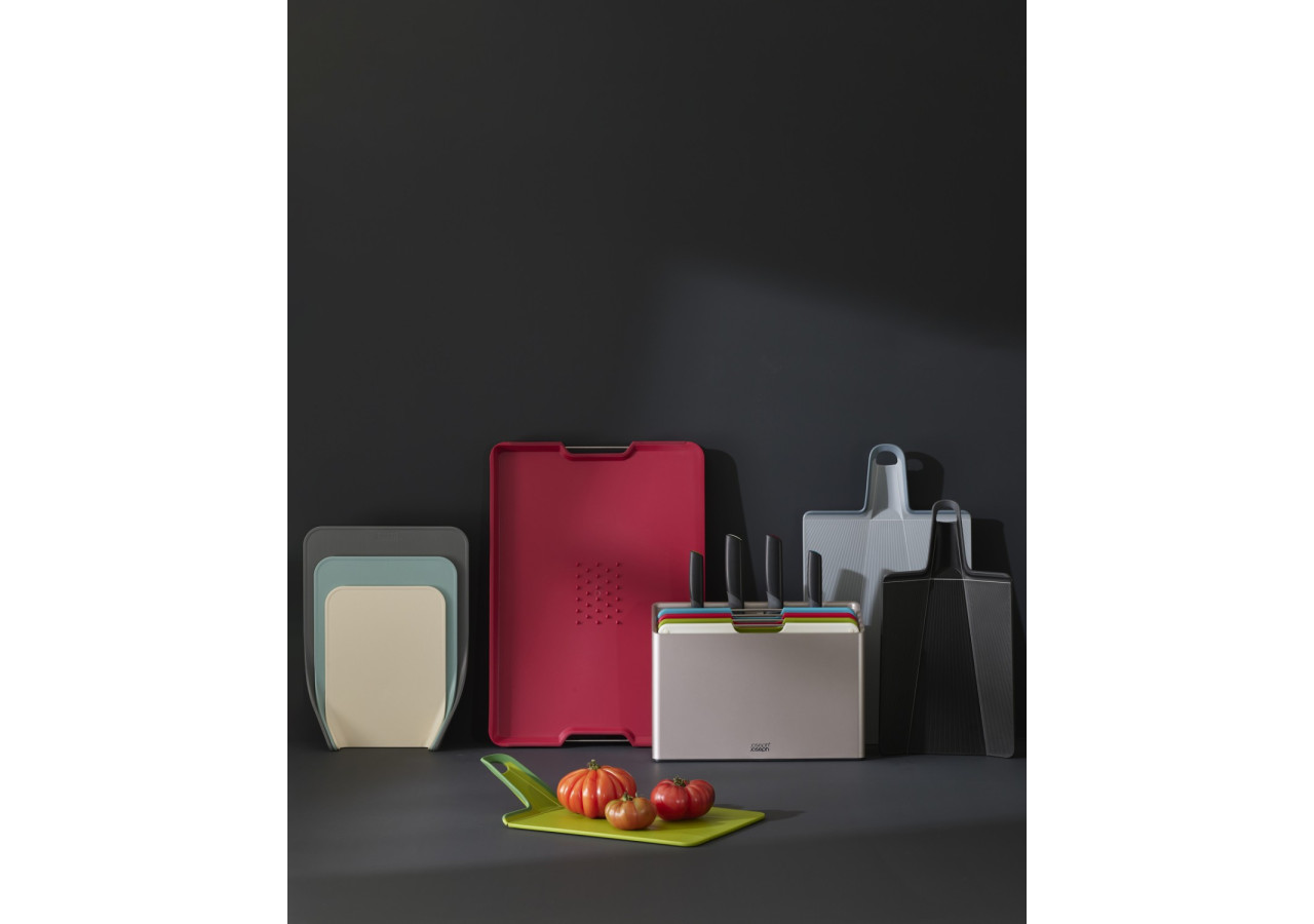 Planche à Découper Chop2Pot Plus - Pliable, Grande, Noire - JJ 005097 - Joseph Joseph