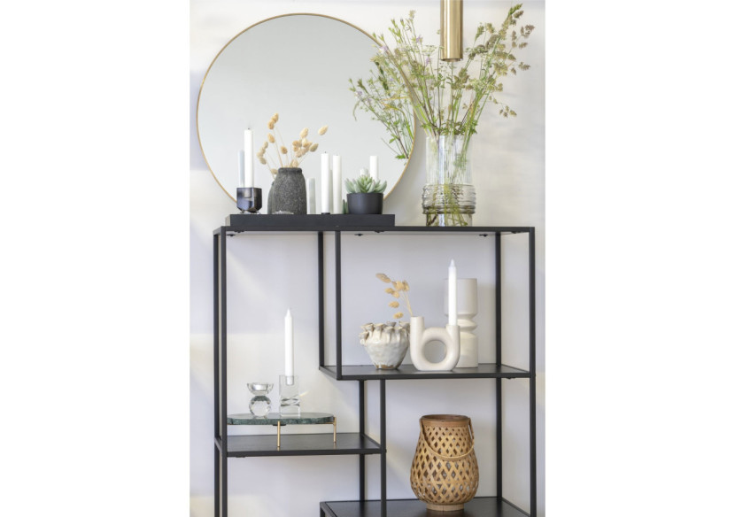 Vases Décoratifs Velas - Ensemble de 3 en Terracotta Antique Gris - 9001530 - House Nordic