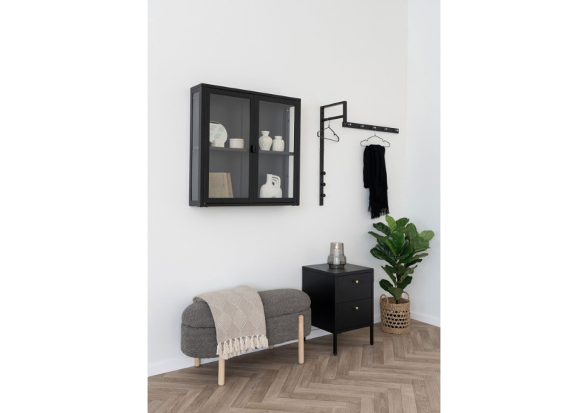 Massa Hangers - Cintres métalliques noirs S/10 - 9955010 - House Nordic