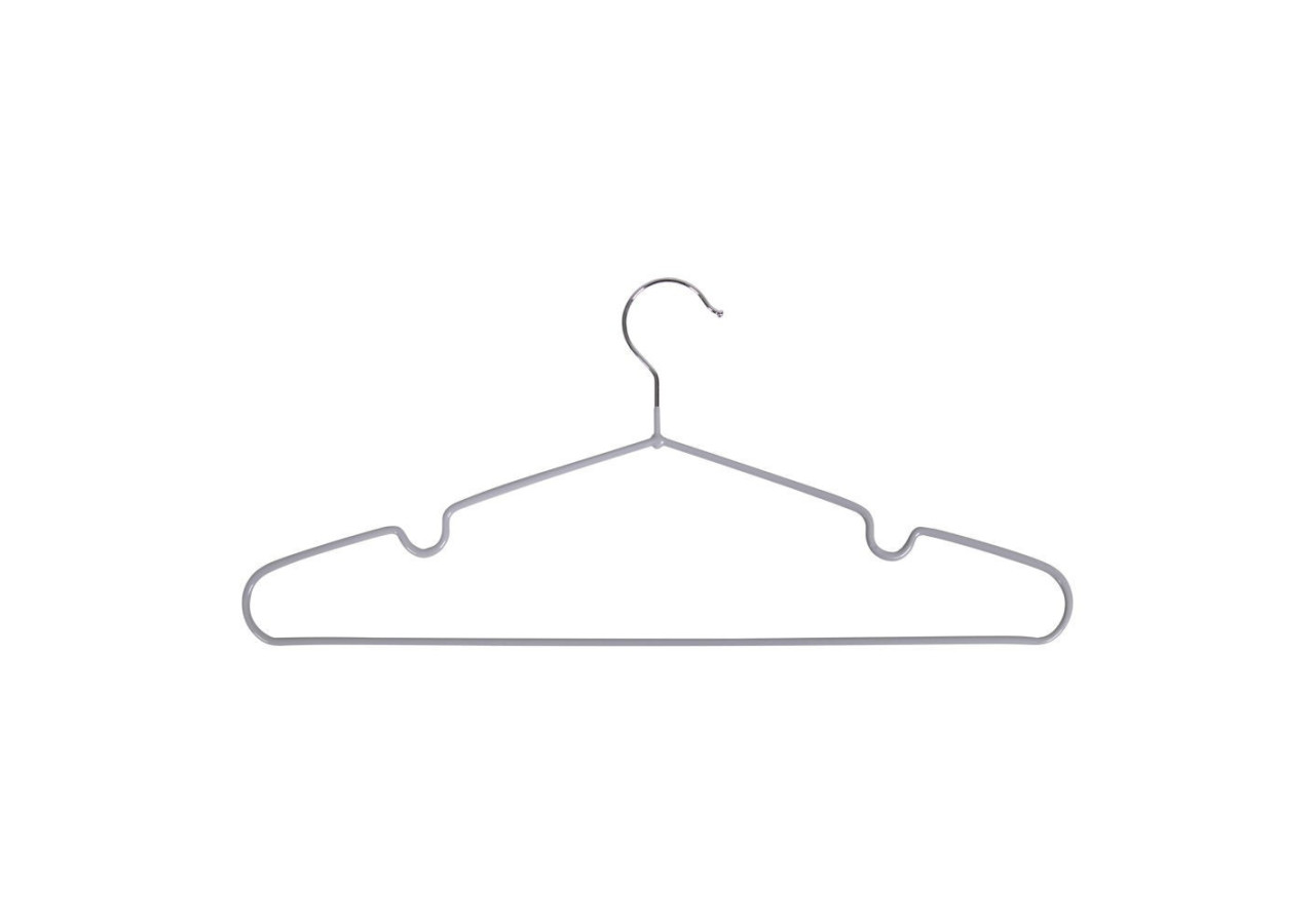 Massa Hangers - Cintres métalliques gris S/10 - 9955020 - House Nordic