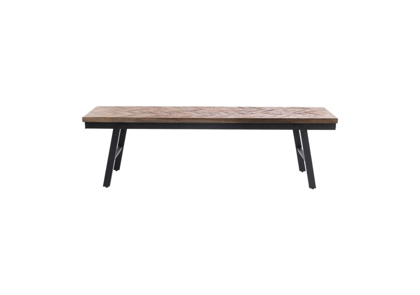 Banc Herringbone - Naturel 150 cm - INSU002N-150 - Bazar Bizar