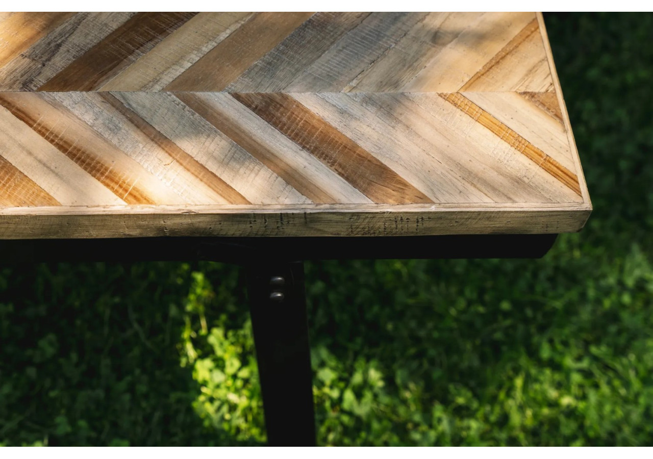 Banc Herringbone - Naturel 150 cm - INSU002N-150 - Bazar Bizar