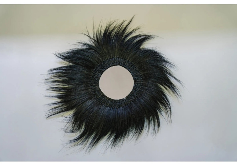 Miroir Simba - Noir - Taille M - JAPA003B-M-70 - Bazar Bizar