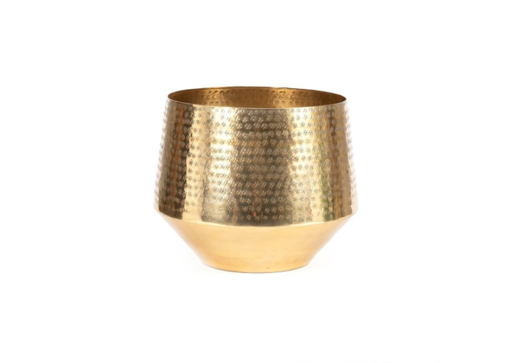 Cache-pot Hammered - Laiton...