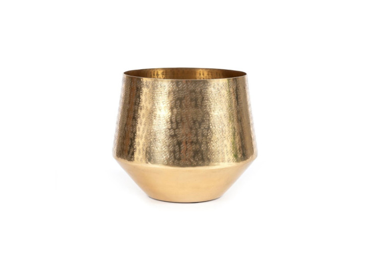 Cache-pot Hammered - Laiton...