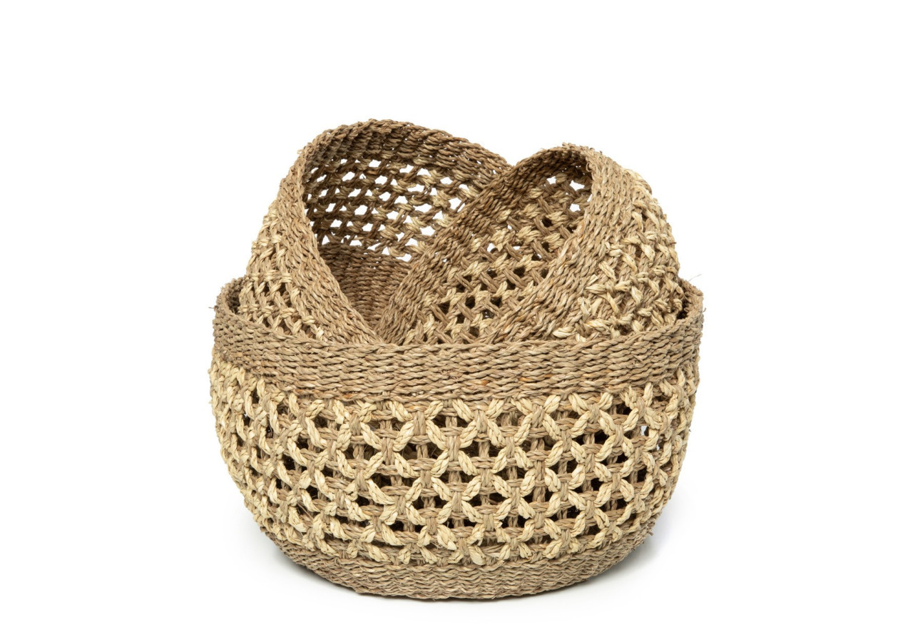 Panier Phu Quoc - Naturel - L_40 - VIVT008N-L - Bazar Bizar