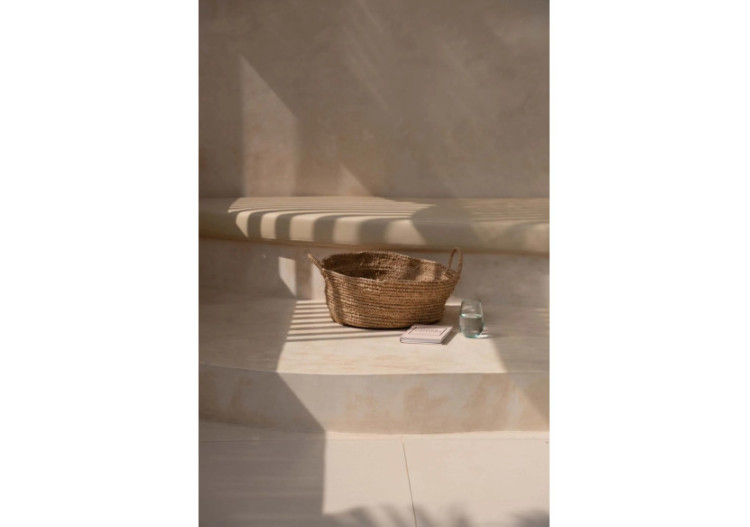 Plateau en Raphia - Naturel - Moyen - JACA026N-M - Bazar Bizar 2