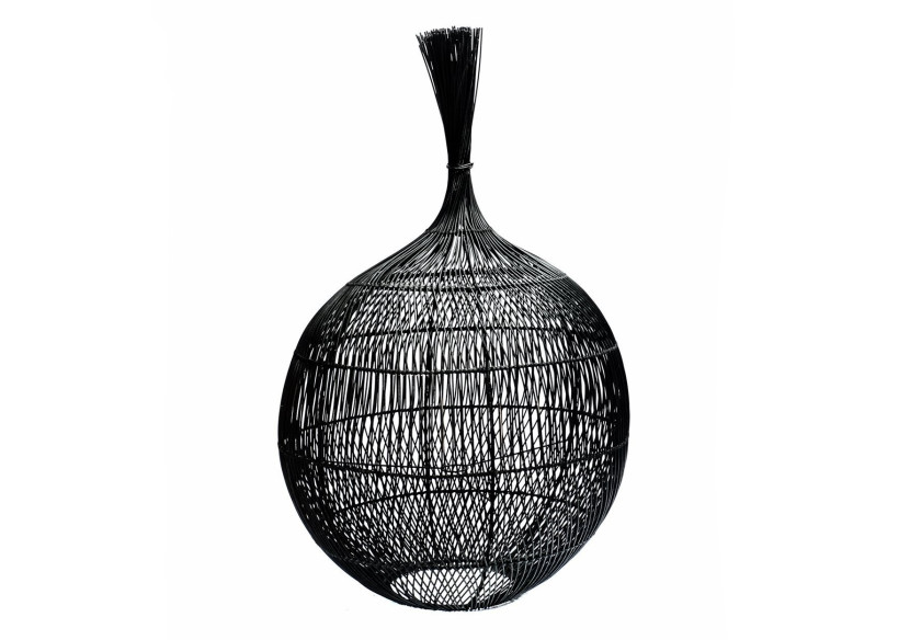 Lampe Wonton - Pendante - Noire - BAYU005B-50x80 - Bazar Bizar