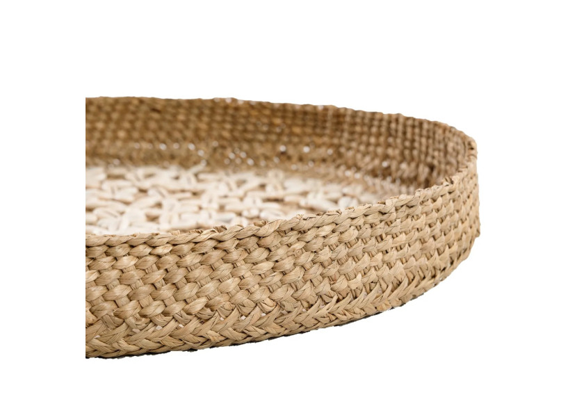 Assiette Costa Shell - Blanc Naturel - Moyen - JABR072NW-M - Bazar Bizar