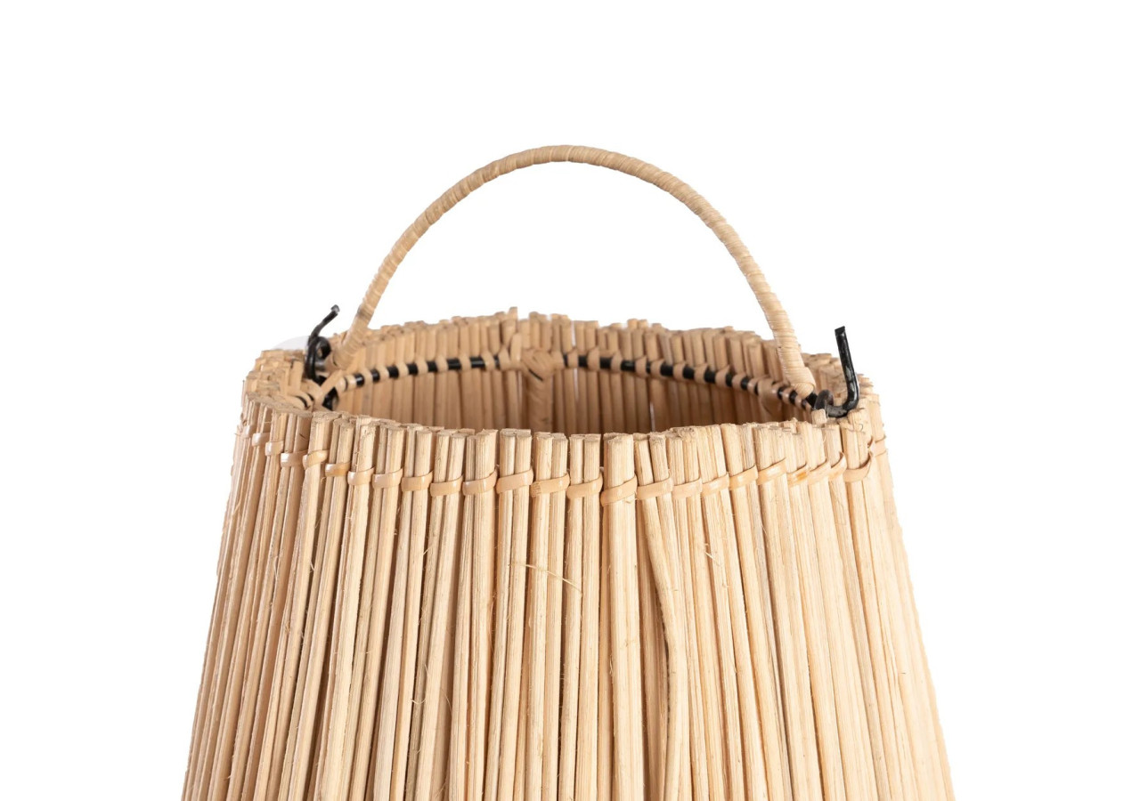 Suspension THE SHALA - Lampe en rotin naturelle L - BAYU047N-L - Bazar Bizar