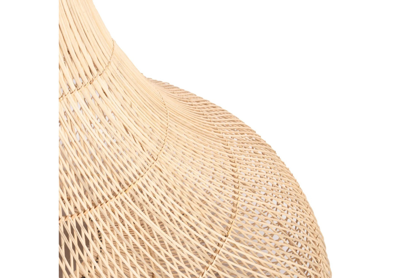 Suspension THE SHALA - Lampe en rotin naturelle L - BAYU047N-L - Bazar Bizar