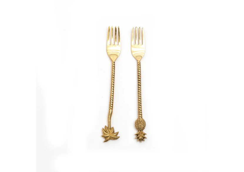 Fourchette THE PINEAPPLE - Or - BABRA006G - Bazar Bizar Fourchette THE PINEAPPLE - Or - BABRA006G - Bazar Bizar