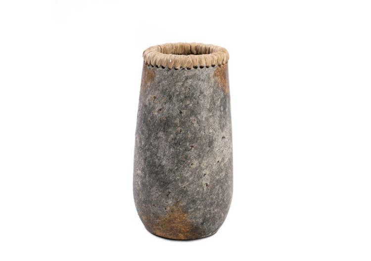 Vase THE SNEAKY - Gris Antique - M - JABR039AG-M - Bazar Bizar