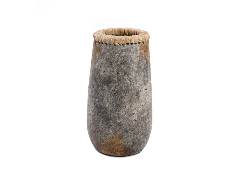 Vase THE SNEAKY - Gris Antique - M - JABR039AG-M - Bazar Bizar