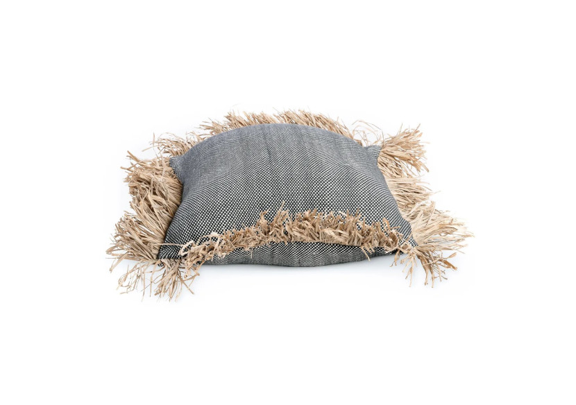 Housse de Coussin THE COTTON BONITA - Noir Naturel - 40x40 - JABR067NB-40x40 - Bazar Bizar Housse de Coussin THE COTTON BONITA - Noir Naturel - 40x40 - JABR067NB-40x40 - Bazar Bizar