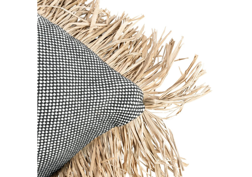 Housse de Coussin THE COTTON BONITA - Noir Naturel - 40x40 - JABR067NB-40x40 - Bazar Bizar Housse de Coussin THE COTTON BONITA - Noir Naturel - 40x40 - JABR067NB-40x40 - Bazar Bizar