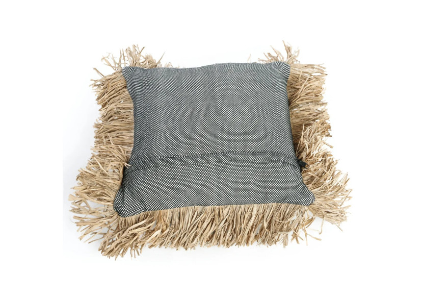 Housse de Coussin THE COTTON BONITA - Noir Naturel - 40x40 - JABR067NB-40x40 - Bazar Bizar Housse de Coussin THE COTTON BONITA - Noir Naturel - 40x40 - JABR067NB-40x40 - Bazar Bizar