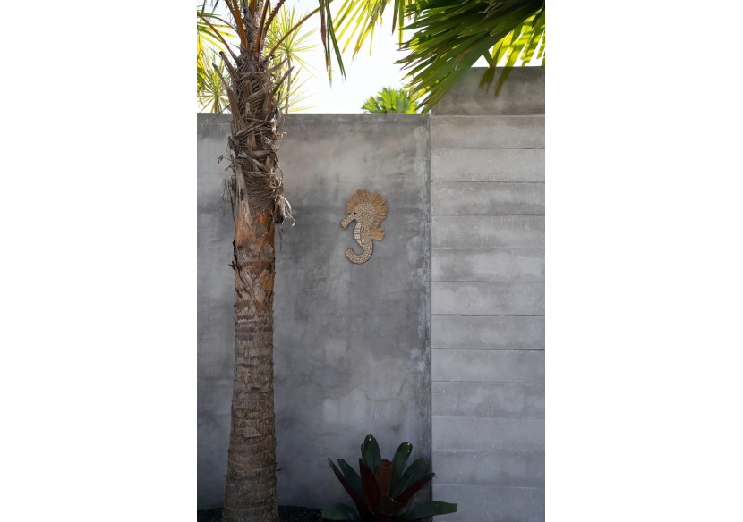 Décoratif THE SHELL SEA HORSE - Blanc - BABL023W - Bazar Bizar