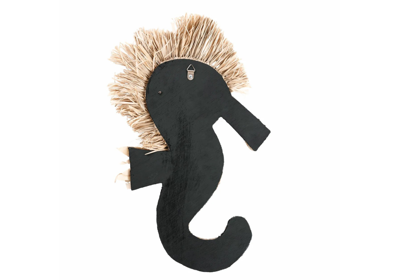 Décoratif THE SHELL SEA HORSE - Blanc - BABL023W - Bazar Bizar