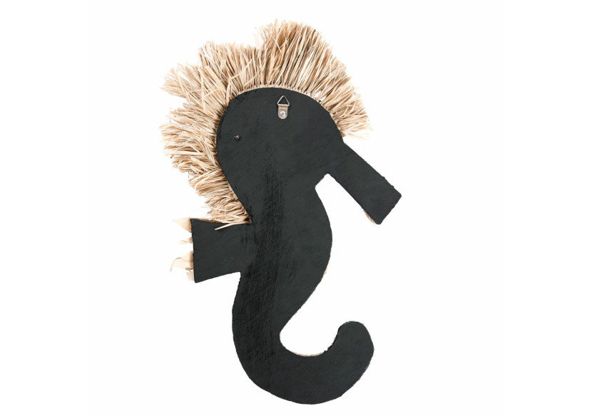 Décoratif THE SHELL SEA HORSE - Blanc - BABL023W - Bazar Bizar