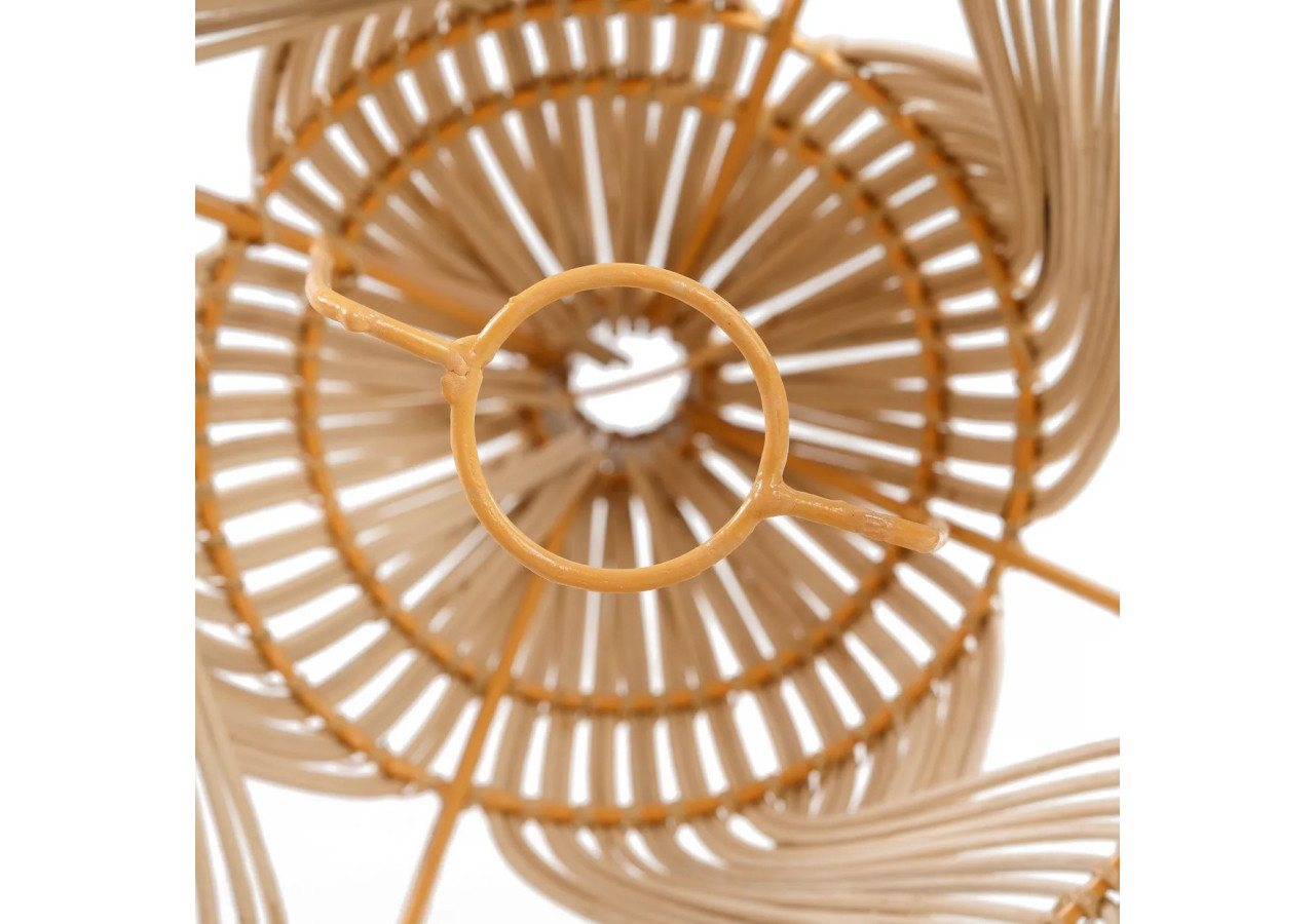 Suspension THE GARAFFA - Rattan - M - JABR068N-M - Bazar Bizar