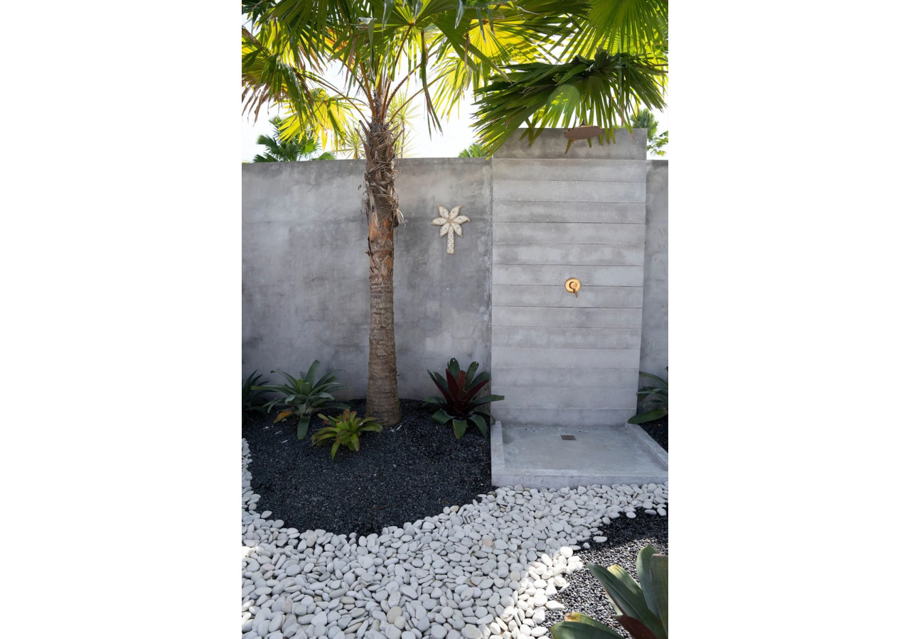 Déco Palmier en Coquillages - Blanc - BABL022W - Bazar Bizar