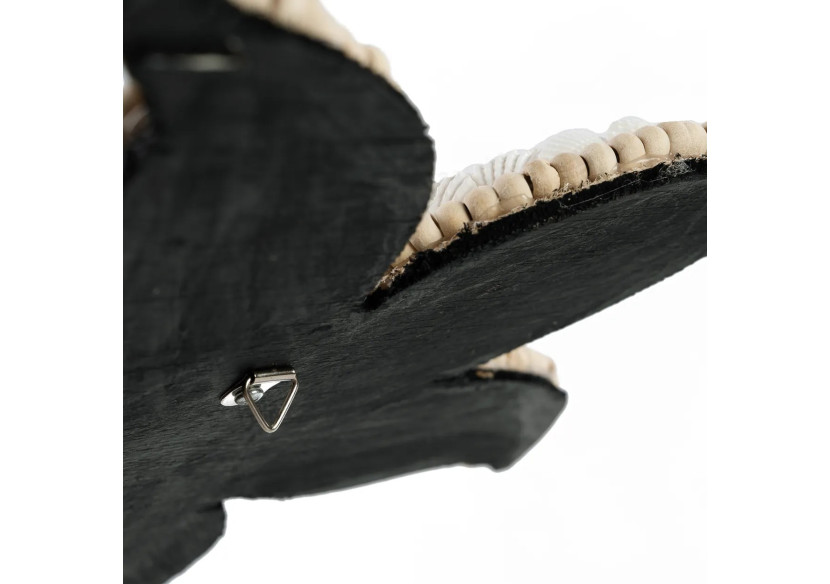 Déco Palmier en Coquillages - Blanc - BABL022W - Bazar Bizar