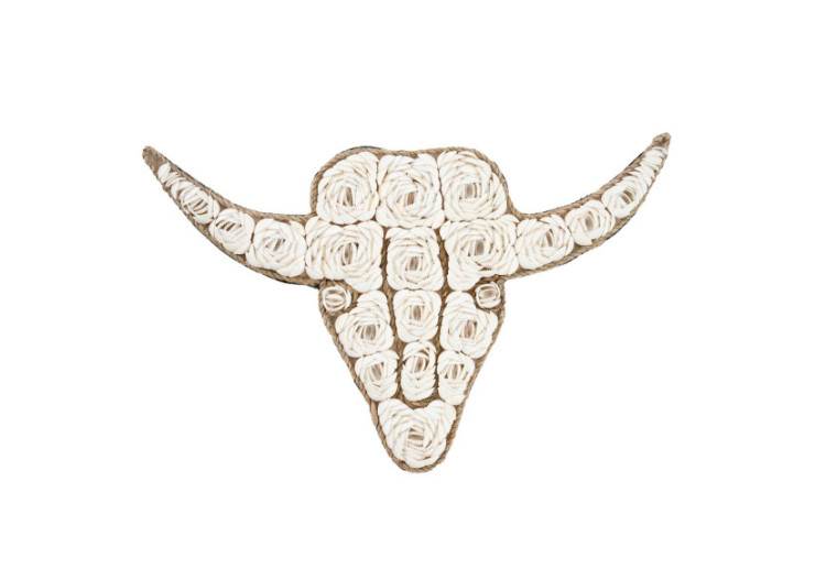 Coquillage Taureau - Blanc - BABL021W - Bazar Bizar
