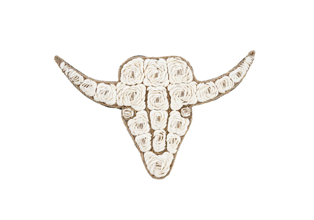 Coquillage Taureau - Blanc - BABL021W - Bazar Bizar
