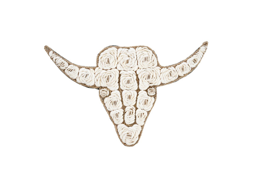 Coquillage Taureau - Blanc - BABL021W - Bazar Bizar