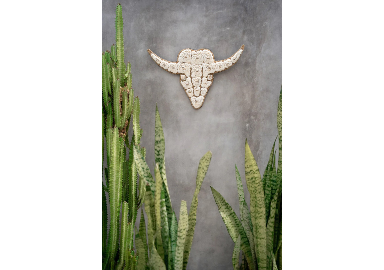 Coquillage Taureau - Blanc - BABL021W - Bazar Bizar