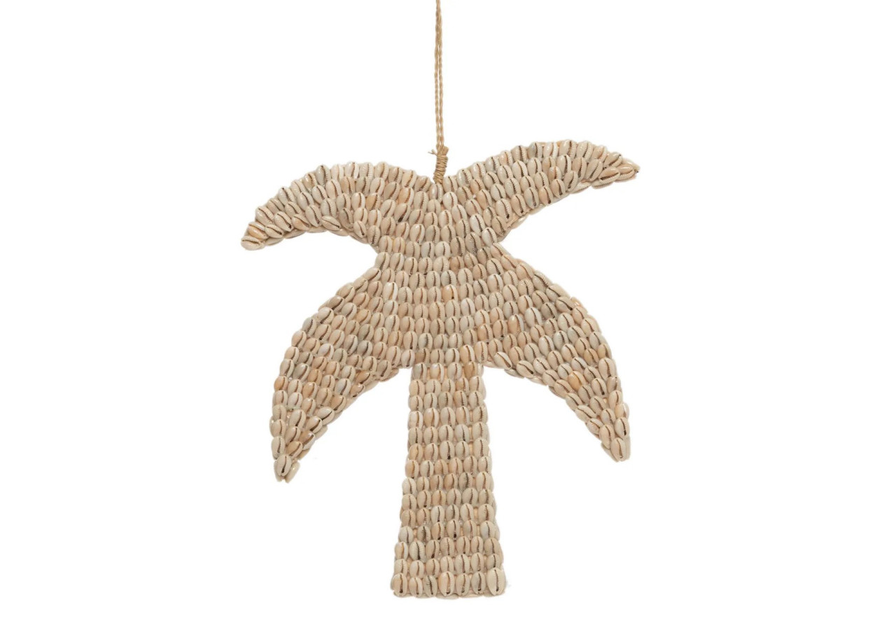Déco Palmier en Coquillages - Naturel - BAVE014N-20 - Bazar Bizar