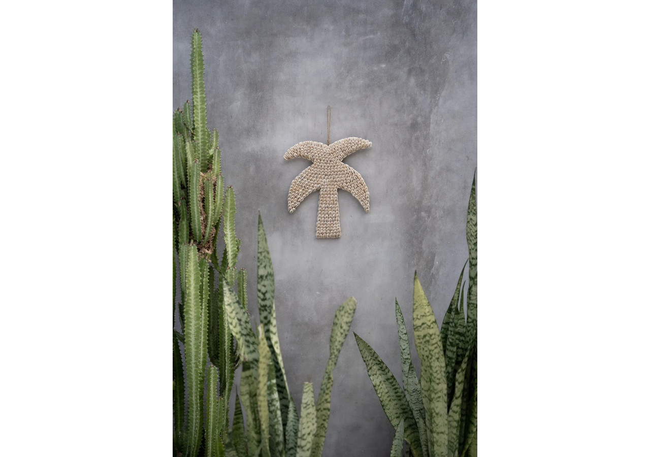 Déco Palmier en Coquillages - Naturel - BAVE014N-20 - Bazar Bizar