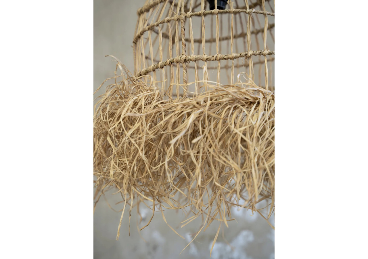 Suspension Casita - Naturel - S - JAWAL003N-S - Bazar Bizar