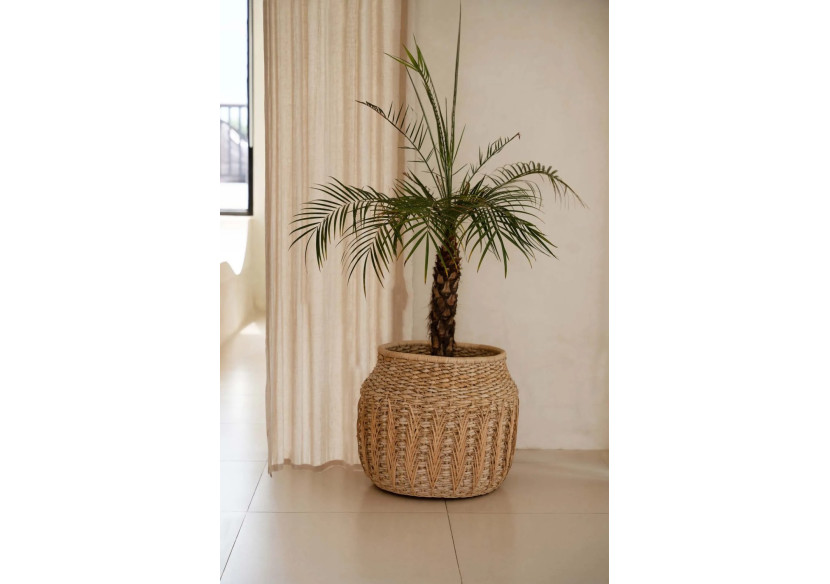 Panier Luziru - Naturel - Taille L - JABR069N-L - Bazar Bizar