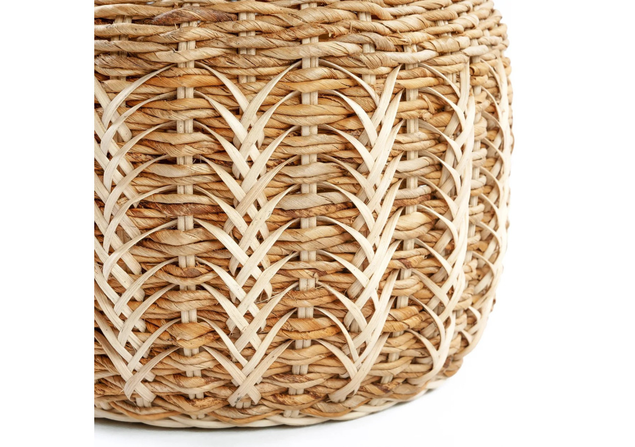 Panier Luziru - Naturel - Taille L - JABR069N-L - Bazar Bizar