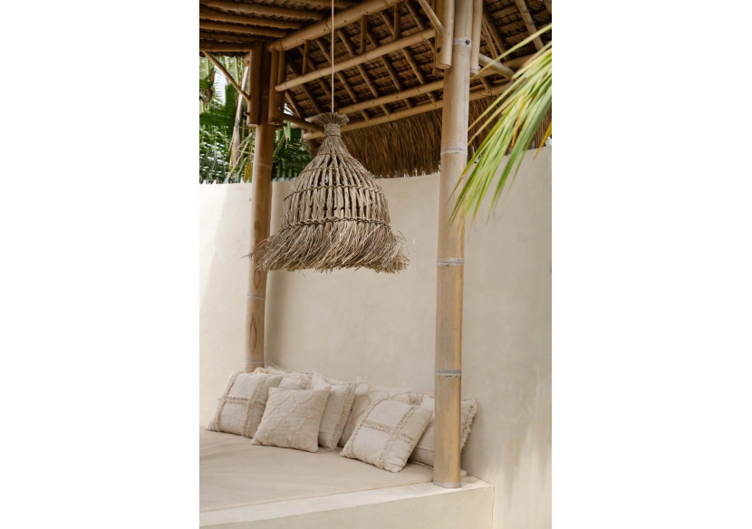 Suspension Guagua - Naturel - Taille L - JAWAL002N-L - Bazar Bizar