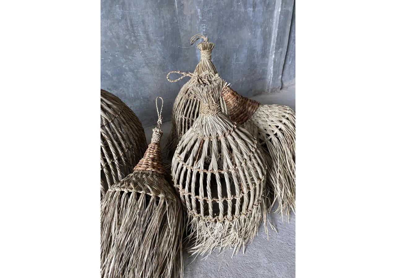 Suspension Guagua - Naturel - Taille L - JAWAL002N-L - Bazar Bizar