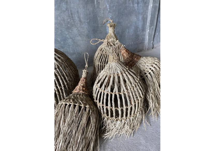 Suspension Guagua - Naturel - Taille L - JAWAL002N-L - Bazar Bizar