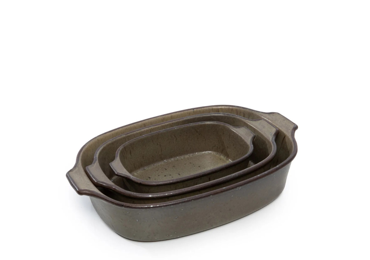 Plat de Four Comporta - Vert - Taille L - POCE035Gr-L - Bazar Bizar