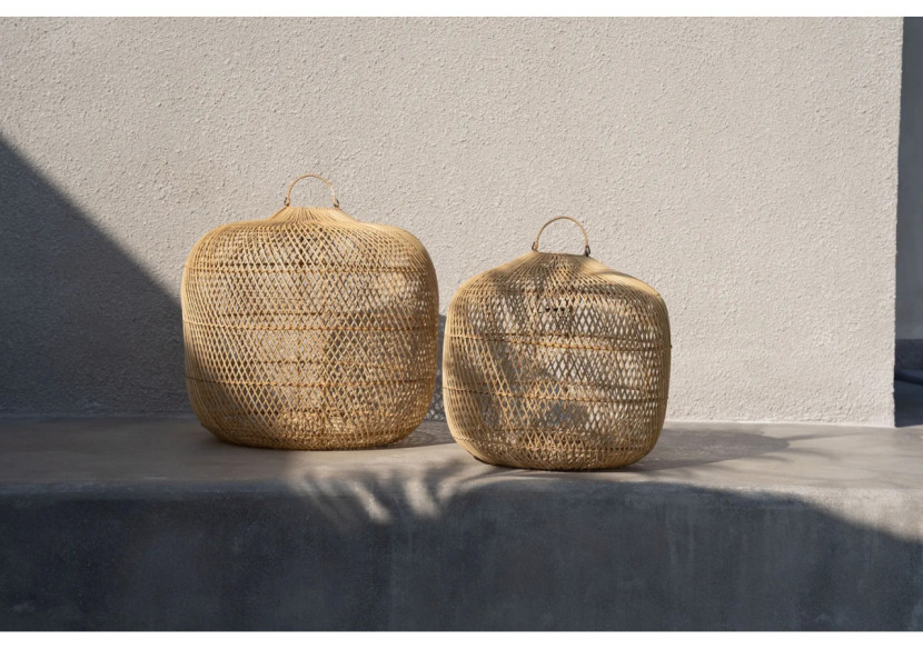 Suspension Batu Bolong - Naturel - Taille M - BAYU048N-M - Bazar Bizar Suspension Batu Bolong - Naturel - Taille M - BAYU048N-M - Bazar Bizar