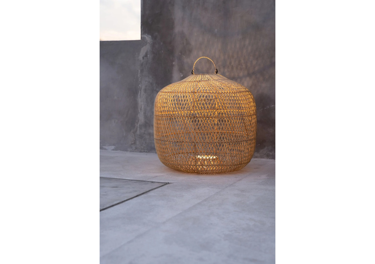 Suspension Batu Bolong - Naturel - Taille M - BAYU048N-M - Bazar Bizar