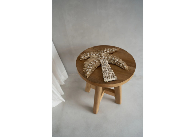 Décoration Palmier en Coquillages - Naturel - BAVE022N - Bazar Bizar